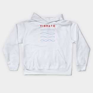 Vibrato Waves Kids Hoodie